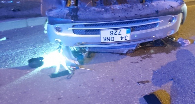 Samsun’da araba takla attı: 1 ölü 2 yaralı